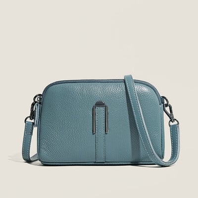 Luxusná dámska kožená kabelka cez rameno, luxusná crossbody kabelka pre ženy, jednofarebná spojka, kabelka cez rameno