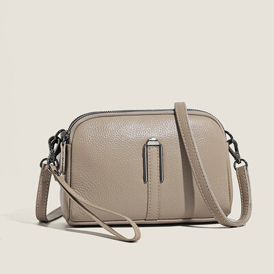 Luxusná dámska kožená kabelka cez rameno, luxusná crossbody kabelka pre ženy, jednofarebná spojka, kabelka cez rameno