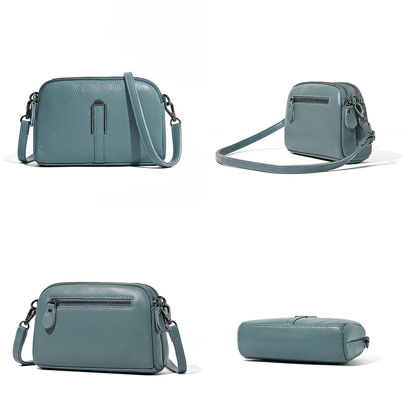 Luxusná dámska kožená kabelka cez rameno, luxusná crossbody kabelka pre ženy, jednofarebná spojka, kabelka cez rameno