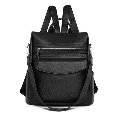 Vintage batohy Dámske kožené batohy cez rameno Módne dámske batohy s ochranou proti krádeži Vysokokvalitné tašky cez rameno pre voľný čas Mochila
