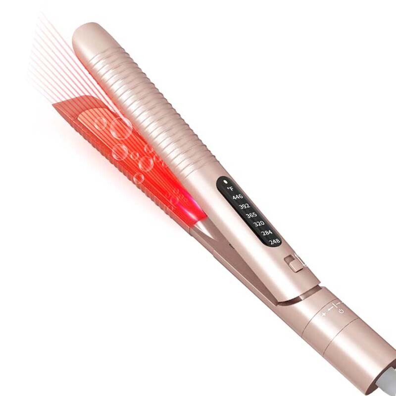 2 σε 1 Γρήγορο φορητό επαγγελματικό υπέρυθρο ανιόν ισιωτικό μαλλιών κεραμικά εργαλεία νάρθηκα