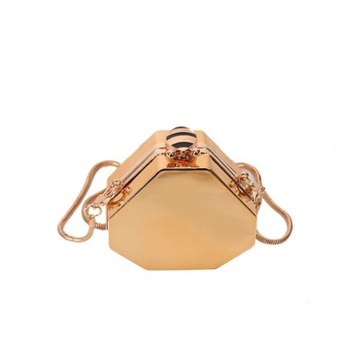 Nová kabelka cez rameno, dámska retiazková mini malá štvorcová taška, dizajnérska luxusná taška cez rameno, dámske crossbody kabelky