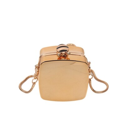 Nová kabelka cez rameno, dámska retiazková mini malá štvorcová taška, dizajnérska luxusná taška cez rameno, dámske crossbody kabelky