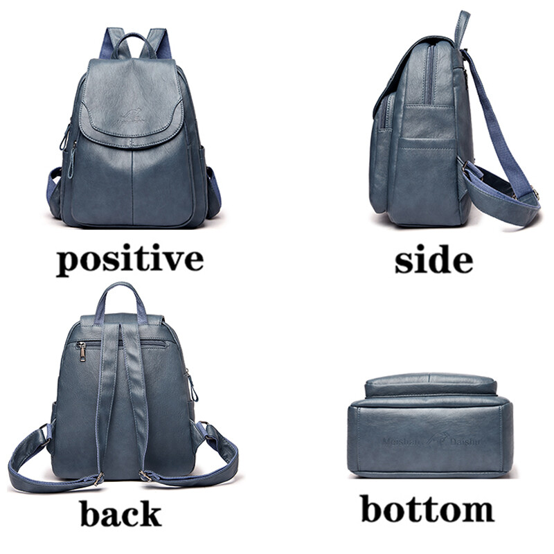 Γυναικείες τσάντες πλάτης μεγάλης χωρητικότητας Δερμάτινες γυναικείες vintage σχολικές τσάντες Τσάντες ταξιδιού Γυναικεία τσάντα βιβλίου Σακίδιο πλάτης