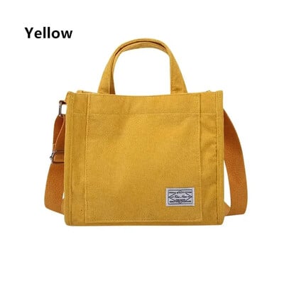 Dámska menčestrová kabelka na zips cez rameno, retro umelecká bavlnená plátenná kabelka, ležérna tote, dámska eko crossbody kabelka, vintage tašky cez rameno