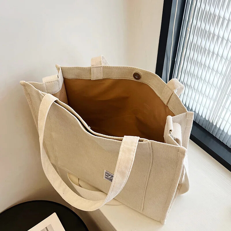 Dámska menčestrová kabelka na zips cez rameno, retro umelecká bavlnená plátenná kabelka, ležérna tote, dámska eko crossbody kabelka, vintage tašky cez rameno