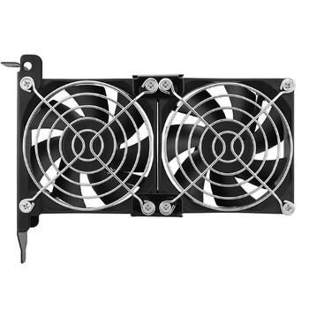 Gdstime 80MM 90MM Универсален настолен компютър VGA Cooler Partner Ultra Quiet Chassis PCI Graphics Card Double&Triple Fan Radiator