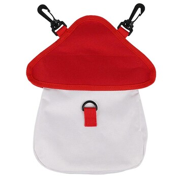 Rabbit Hay Bag Mushroom Shaped Oxford Cloth Fabric Hanging Hay Feeder Bag Τσάντα αποθήκευσης σανού για χάμστερ Chinchilla Rabbit Guinea