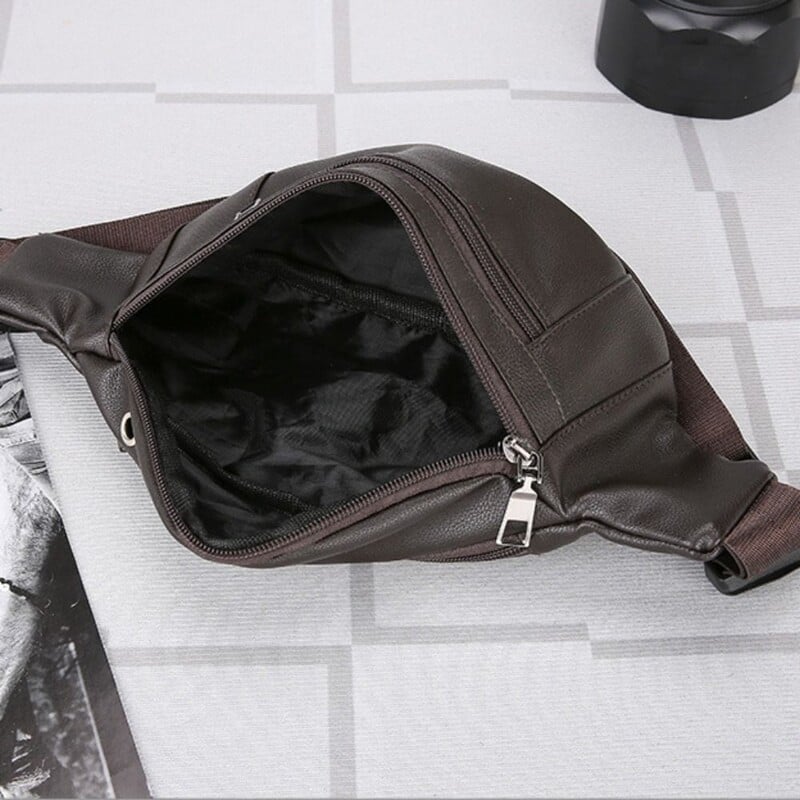 Luxusné vonkajšie crossbody tašky, vodotesné športové tašky, kožené tašky cez pás, multifunkčné peňaženky na peniaze, cestovné tašky