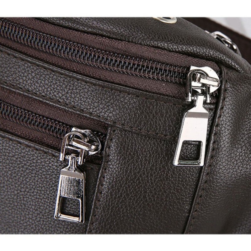 Luxusné vonkajšie crossbody tašky, vodotesné športové tašky, kožené tašky cez pás, multifunkčné peňaženky na peniaze, cestovné tašky