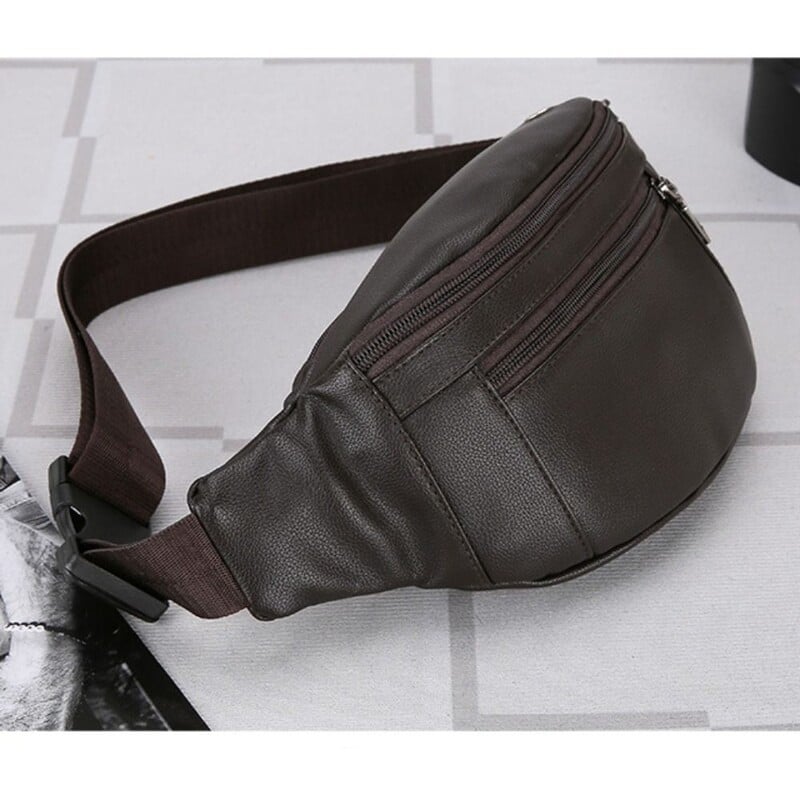 Luxusné vonkajšie crossbody tašky, vodotesné športové tašky, kožené tašky cez pás, multifunkčné peňaženky na peniaze, cestovné tašky