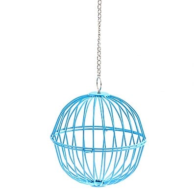 Nerūdijančio plieno naminių gyvūnėlių šėrimo narvas Pakabinamas vištienos tiektuvas Žiurkėno triušio skanėstų kamuoliukas Reguliuojamo aukščio daržovių styginių kamuolys