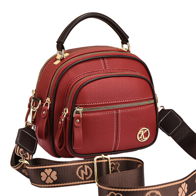 Ретро чанта през рамо с цип за жени Луксозни чанти през рамо Ежедневни чанти Дамска преносима модна малка квадратна чанта през рамо Нова