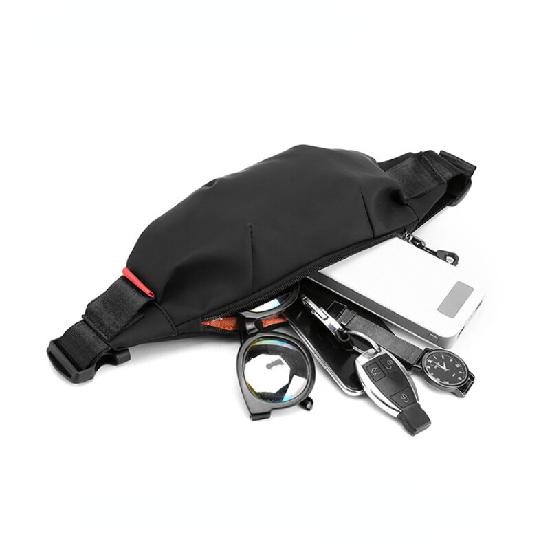 Vīriešu jostas soma Jauni koledžas studenti Ceļojumi Vīriešu Crossbody soma Vīriešu jostas soma Ūdensizturīgi modes krūšu somas Мужская Сумка Поясная