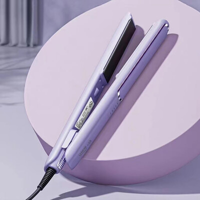 Hordozható hajvasaló, egyenes göndör haj kerámia kék világos anion ionos hajvasaló hajformázó eszközök