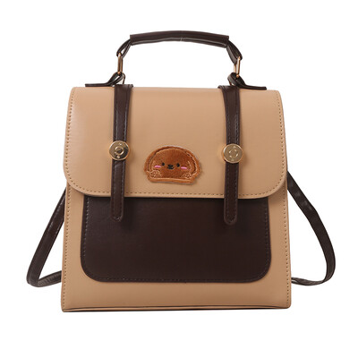 Ingázó hátizsák Vintage női alkalmi új PU bőr koreai változat kézitáska Őszi divat trend női válltáskák