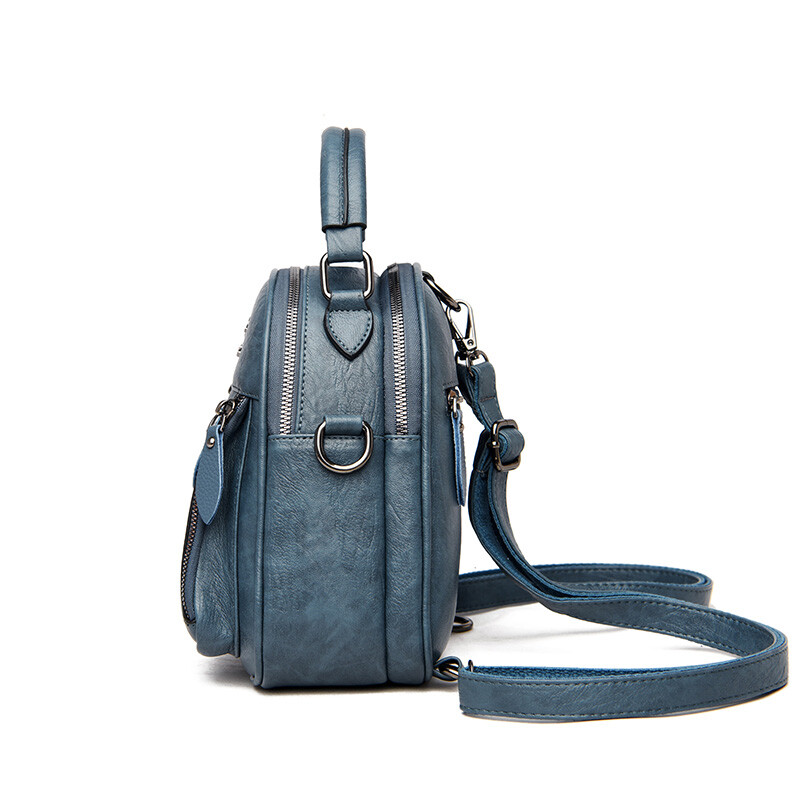 UNIXINU Fashion kis női bőr hátizsák egyszínű cipzáras utazó hátizsákok nőknek 2023 Trend Girls táska válltáska