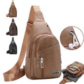 Nová kožená náprsná taška pre mužov cestovná crossbody taška pre mužov business čierna náprsná taška ležérna taška cez rameno mužská taška cez rameno