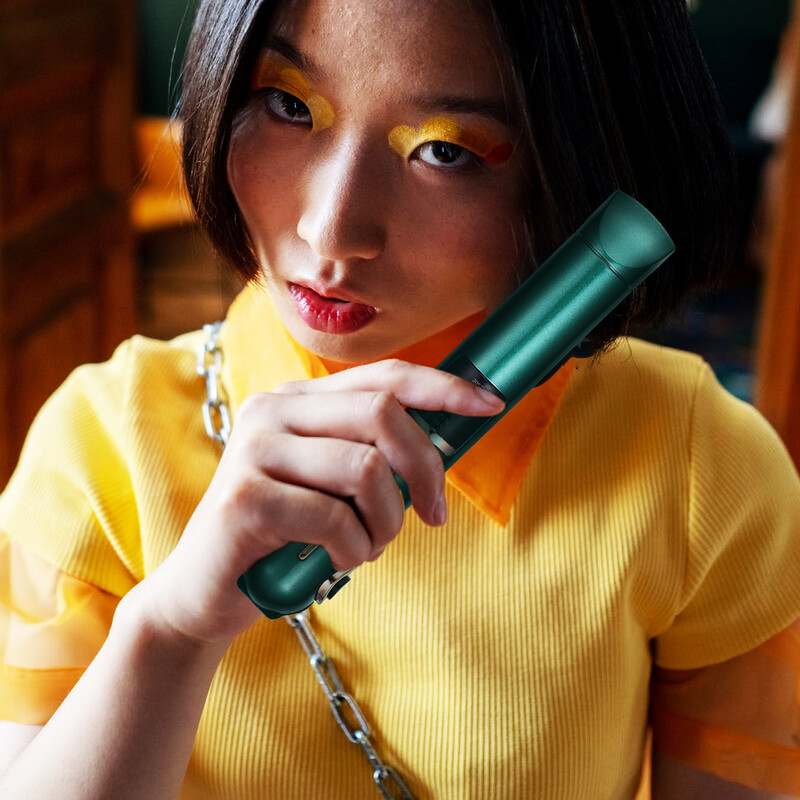 Uvijači za kosu Uvijači za ravnanje kose Bežični uvijač za kosu Profesionalni alat Štapić Višenamjenski zeleni putni