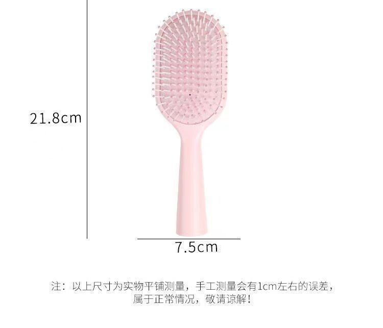 Fejbőr Masszázs Fésű Antisztatikus Masszázs Hajkefék Nem csomózott gubanc Detangling Zuhany Masszázs Hajkefe Minden Hajtípusra