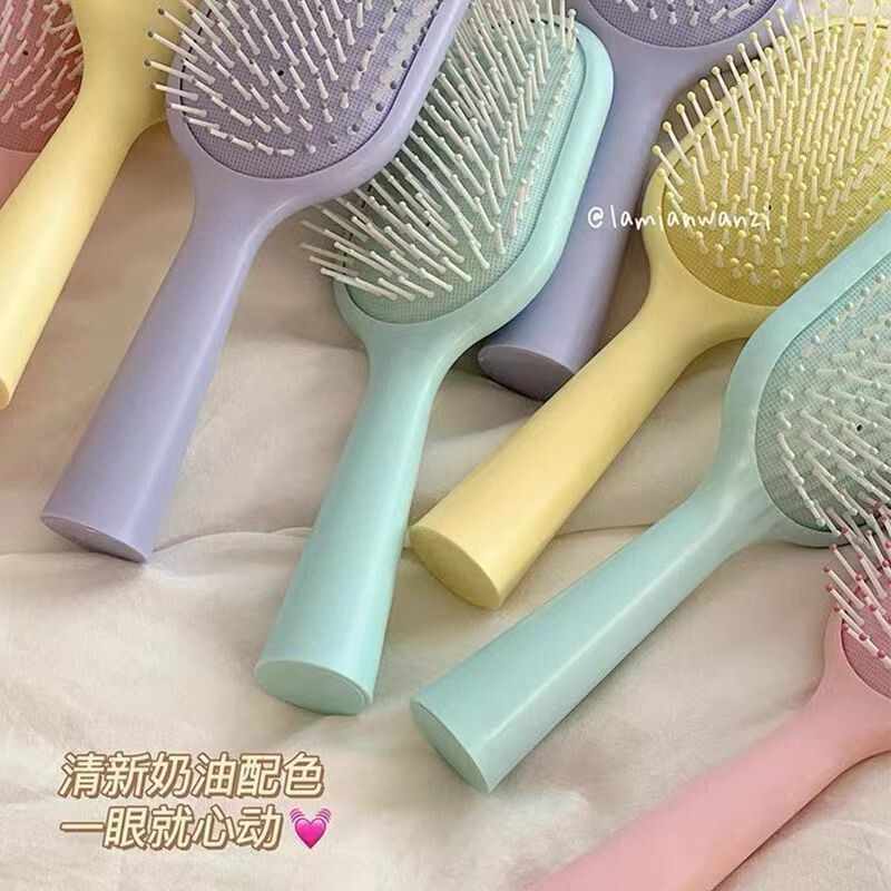 Fejbőr Masszázs Fésű Antisztatikus Masszázs Hajkefék Nem csomózott gubanc Detangling Zuhany Masszázs Hajkefe Minden Hajtípusra