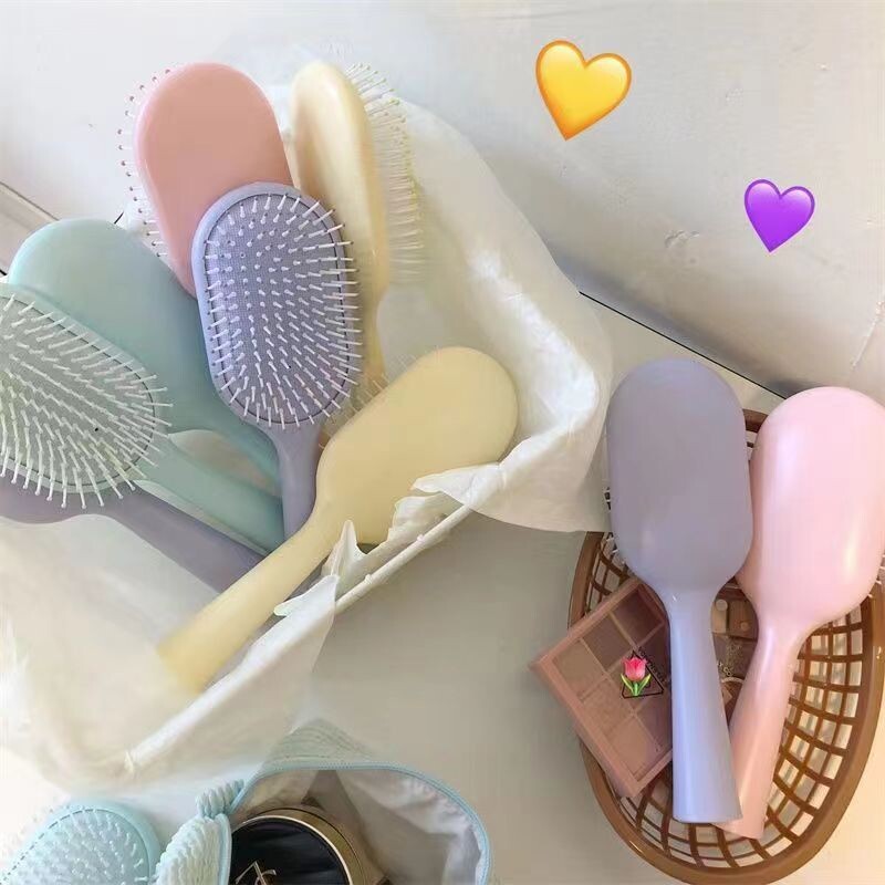 Fejbőr Masszázs Fésű Antisztatikus Masszázs Hajkefék Nem csomózott gubanc Detangling Zuhany Masszázs Hajkefe Minden Hajtípusra