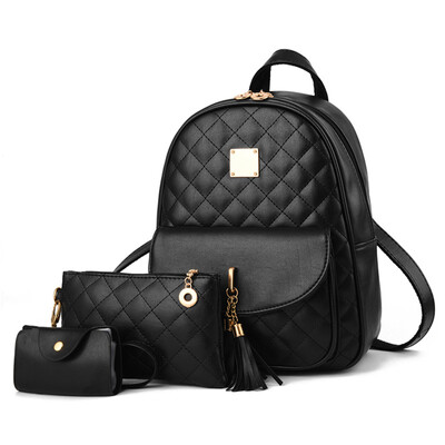 Dámske tašky 3 ks Nová školská taška Luxusná sada tašiek cez rameno Vodotesná taška Primárne crossbody tašky pre dospievajúce dievčatá Módna taška