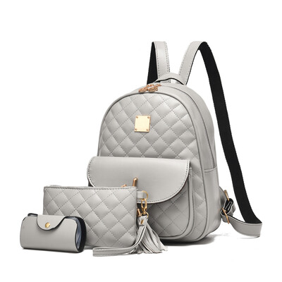 Dámske tašky 3 ks Nová školská taška Luxusná sada tašiek cez rameno Vodotesná taška Primárne crossbody tašky pre dospievajúce dievčatá Módna taška