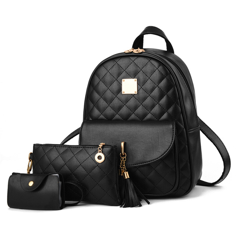 Dámske tašky 3 ks Nová školská taška Luxusná sada tašiek cez rameno Vodotesná taška Primárne crossbody tašky pre dospievajúce dievčatá Módna taška