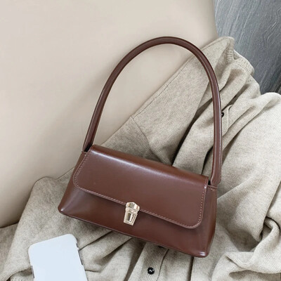 Luksusa zīmola Crossbody somas sievietēm Modes dizains padušu sieviešu plecu soma sieviešu rokassomiņa un somiņas vienkrāsains