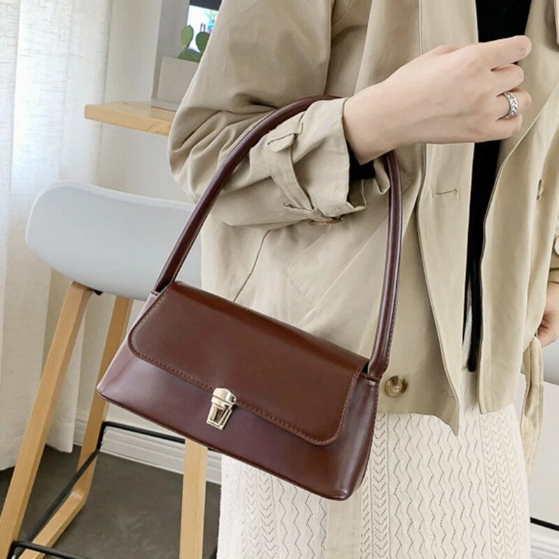 Luxusné značkové crossbody kabelky pre ženy, módny dizajn, podpazušie, dámska kabelka cez rameno, dámska kabelka a peňaženka, jednofarebná