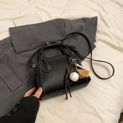 Dámska módna kabelka cez rameno, ležérna retro klasická textúrovaná kabelka, nová jesenná a zimná crossbody kabelka