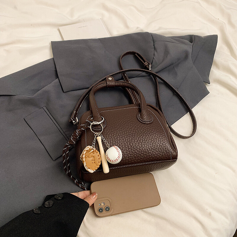Dámska módna kabelka cez rameno, ležérna retro klasická textúrovaná kabelka, nová jesenná a zimná crossbody kabelka