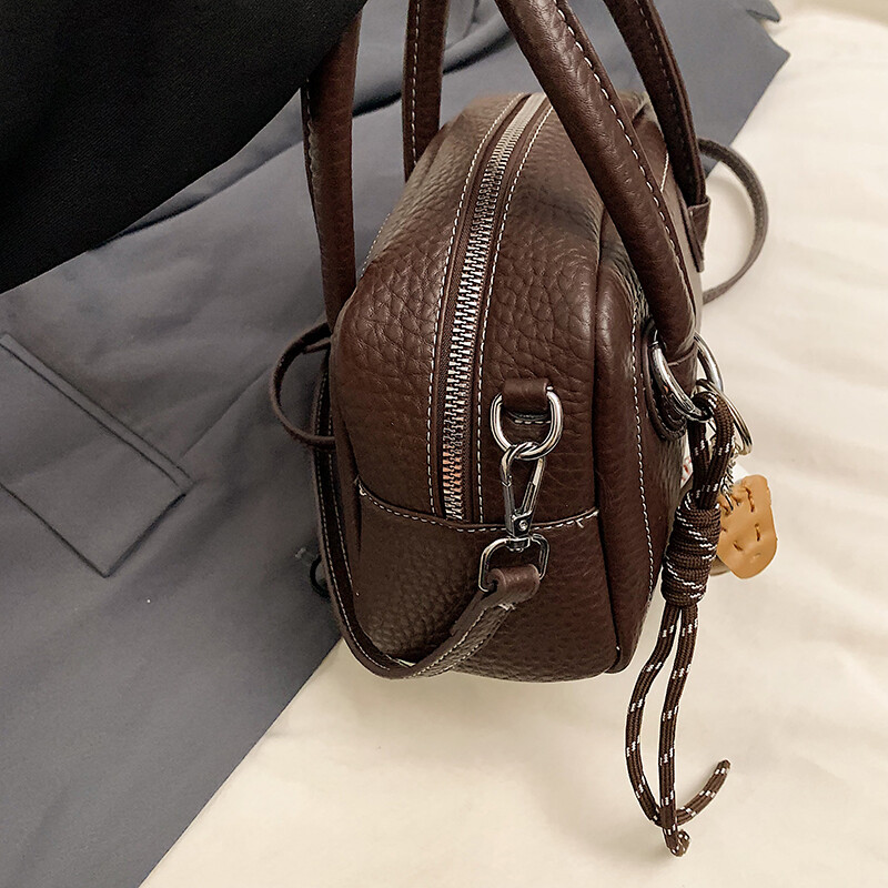 Dámska módna kabelka cez rameno, ležérna retro klasická textúrovaná kabelka, nová jesenná a zimná crossbody kabelka