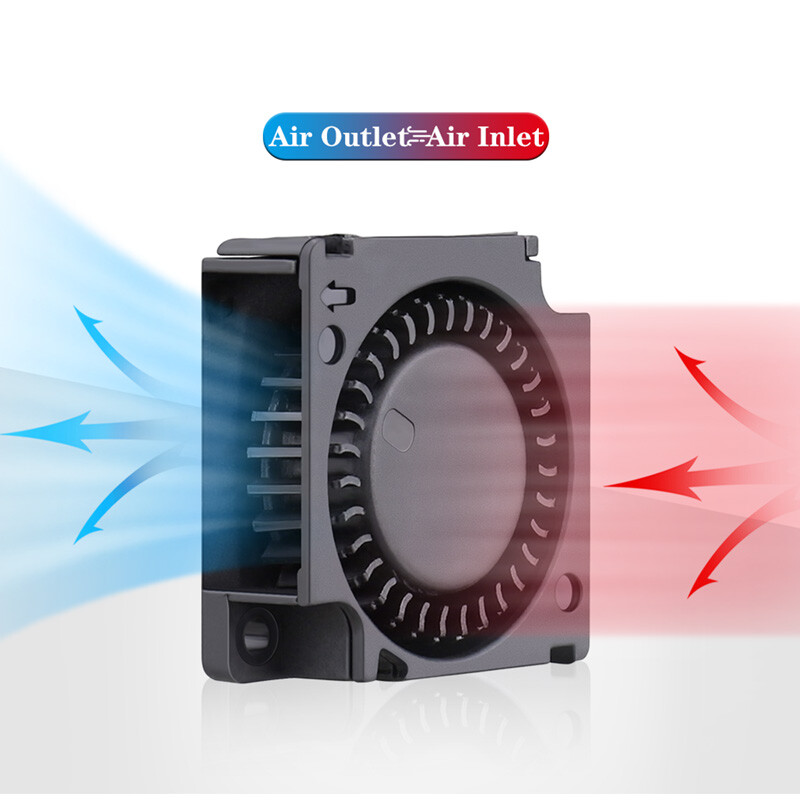 2 vnt Gdstime dvigubas rutulinis guolis 30x30x10mm ventiliatorius DC 5V/12V/24V 30mm 3010 turbopūtės aušinimo ventiliatorius 3D spausdintuvo aušintuvo ventiliatorius