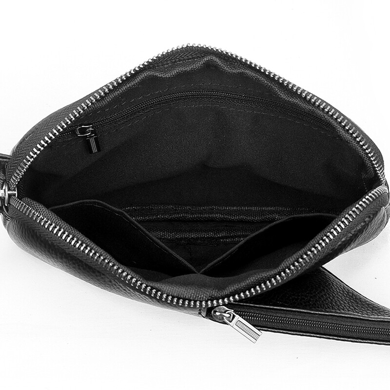 Malá kožená crossbody taška cez rameno, ľahký batoh na každý deň, tenká taška cez rameno proti krádeži, batoh cez rameno pre mužov a ženy.