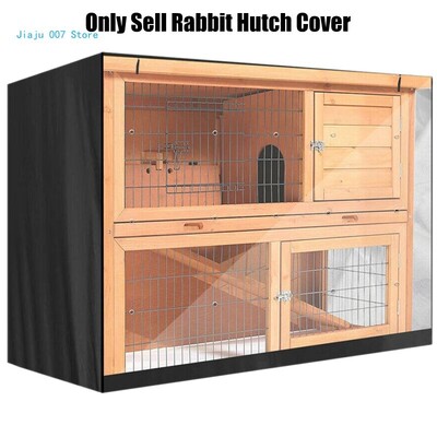 Hutch pentru iepurași, pânză Oxford, în aer liber, cușcă de sârmă pentru câine, husă pentru ladă, iepure pentru habitatul pisicii, impermeabilă, dăunătoare, prevenirea C9GA