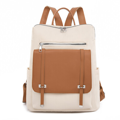 Apsaugos nuo vagystės odinės kuprinės, moteriškos, senovinės, užtrauktuku užsegamos, moteriškos, didelės talpos kelioninės kuprinės, mokyklinės rankinės, mergaitės „Mochila“