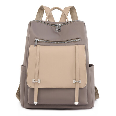 Apsaugos nuo vagystės odinės kuprinės, moteriškos, senovinės, užtrauktuku užsegamos, moteriškos, didelės talpos kelioninės kuprinės, mokyklinės rankinės, mergaitės „Mochila“