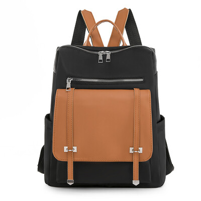 Apsaugos nuo vagystės odinės kuprinės, moteriškos, senovinės, užtrauktuku užsegamos, moteriškos, didelės talpos kelioninės kuprinės, mokyklinės rankinės, mergaitės „Mochila“