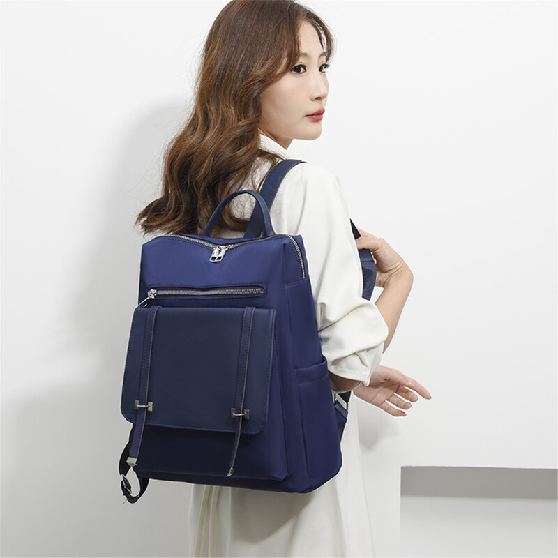 Apsaugos nuo vagystės odinės kuprinės, moteriškos, senovinės, užtrauktuku užsegamos, moteriškos, didelės talpos kelioninės kuprinės, mokyklinės rankinės, mergaitės „Mochila“