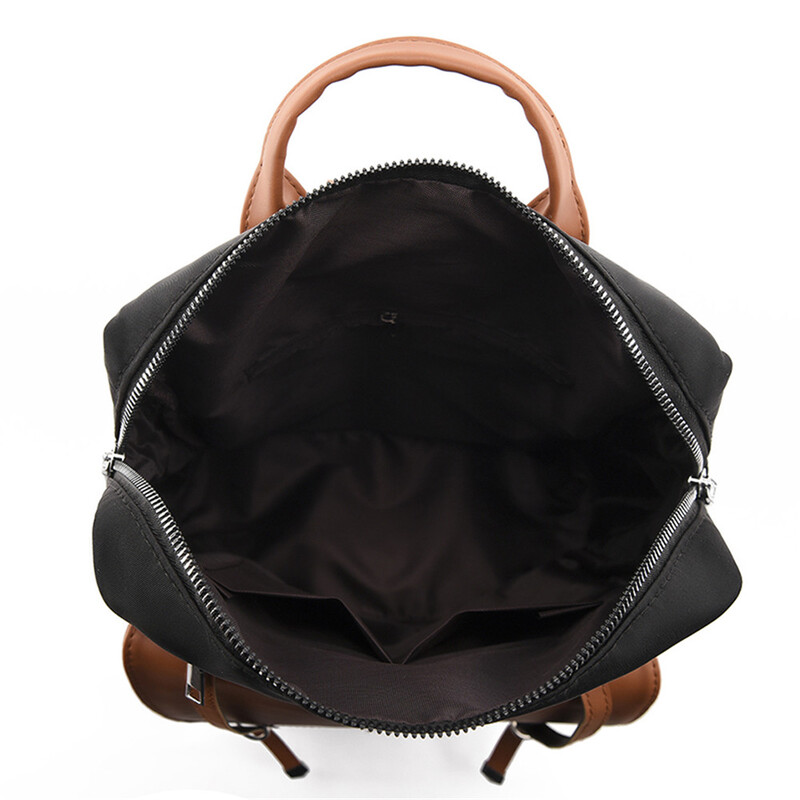 Apsaugos nuo vagystės odinės kuprinės, moteriškos, senovinės, užtrauktuku užsegamos, moteriškos, didelės talpos kelioninės kuprinės, mokyklinės rankinės, mergaitės „Mochila“