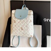 JIAERDI Harajuku Medvedí potlač Y2k Mochila Dámsky preppy štýl Pu kožený elegantný mini batoh Dámsky vintage roztomilý školský batoh