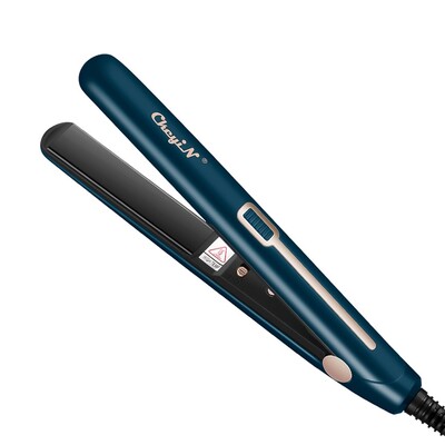 CkeyiN Mini Hair Flat Iron 2 az 1-ben hajvasaló és hajcsavaró hordozható hajvasaló állandó hőmérsékleten