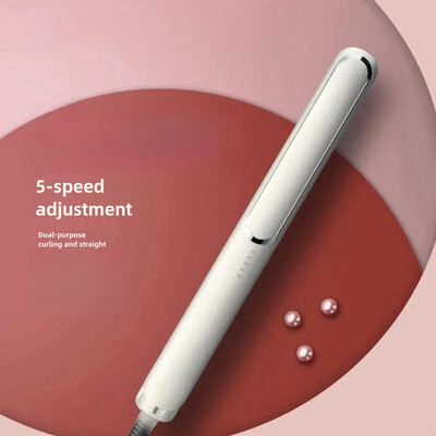 Hajvasaló elektromos sínes hajsütővas kettős rendeltetésű kis húzós mini hordozható hajvasaló