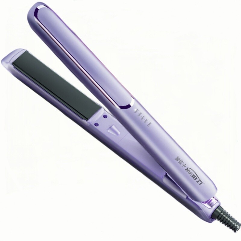 Hajvasaló elektromos sínes hajsütővas kettős rendeltetésű kis húzós mini hordozható hajvasaló