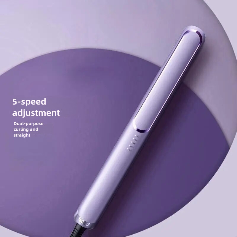 Hajvasaló elektromos sínes hajsütővas kettős rendeltetésű kis húzós mini hordozható hajvasaló