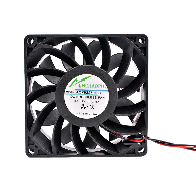 ACP9225-12B-24B 9cm 92mm ventilaator 92x92x25mm DC12V 24V 2kontaktiline suure õhuhulga jahutusventilaator šassii toiteinverteri jaoks