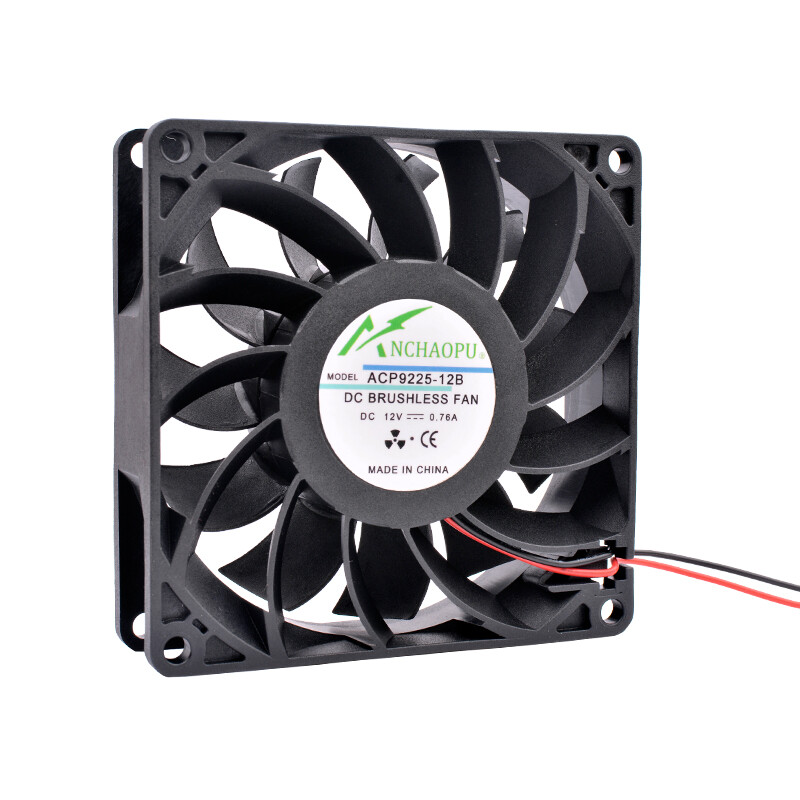 ACP9225-12B-24B 9cm 92mm ventilaator 92x92x25mm DC12V 24V 2kontaktiline suure õhuhulga jahutusventilaator šassii toiteinverteri jaoks