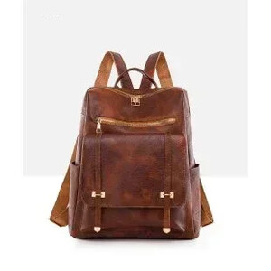 Nové dámske kožené batohy, dámsky vintage batoh pre dospievajúce dievčatá, školská taška na hrudník, cestovná taška, dámska taška Sac A Dos